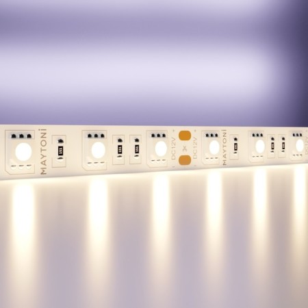 Maytoni LED tape, 12V, IP20, 5050, 14.4W/m, 3000k, 5 m, monochrome glow
