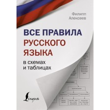 Directory. All rules of the Russian language in diagrams and tables. Alekseev F. S.