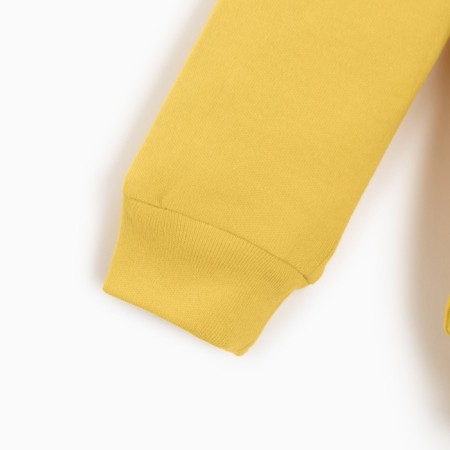 Kidsa (sweatshirt, shorts) minku, yellow color, height 80-86 cm-8