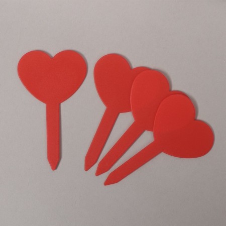 Garden signs for marking, 8.5 cm, set 20 pcs., Plastic, mix, Greengo-9