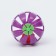 Ball for cats with a bell, purple