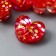 Decor for creativity Plastic "GROWTH" Crystal "Crystal 1.2x1.1 cm