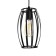 Lamp Bayerlux suspension Bayerlux 625516/1 1x40W E27 Black 16x16x27 cm