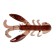 Bait silicone cancer Helios Omar Rusty Gold, 5.2 cm, 15 pcs. (HS-24-006)