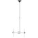 Crasset Uniteki LCD4246W for TV ceiling, fast -open, inclined rotary