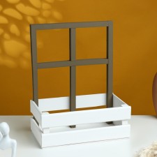 Wooden Kashpo 24 × 14 × 30 cm 