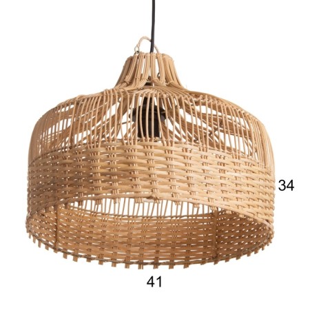 Ceiling Lamp from the rattan "Ju" 1x120W, E27, 42x42x32 cm-7