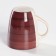 Mug ceramic shade "Sea World", 360 ml, burgundy color