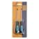 A set of screwdrivers of tundra, satin, magnet, two -component handles, PH1 and SL5 x 100 mm, 2 pcs.