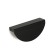 Cappio h002bl bracket handle is a semicircle, aluminum, l = 78 mm, m/o 64 mm., Black color