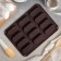 Baking uniform of the share “Sweets. Explosion”, silicone, 28 × 21 × 1 cm, 12 cells (7.6 × 2.7 × 1 cm), Mix color