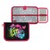 Penal 1 section 130 x 190 x 30 mm, with a folding bar, textile, onyx PCT 07-20 "Bright logo" 70624