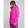 Ski jacket female winter, size 42, pink color