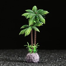 Artificial Palma plant, 5 x 5 x 15 cm
