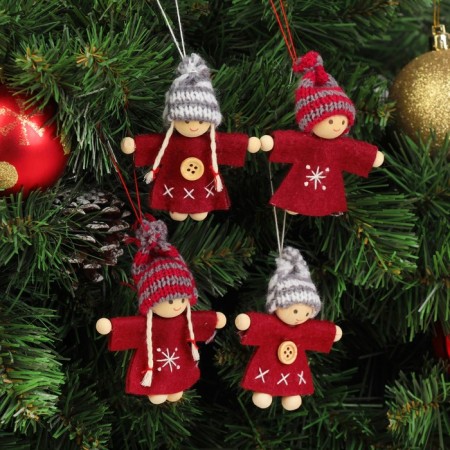 Toy-suspension set 4 pcs. "Burnts" 2.5 × 13 × 13 cm