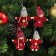 Toy-suspension set 4 pcs. "Burnts" 2.5 × 13 × 13 cm