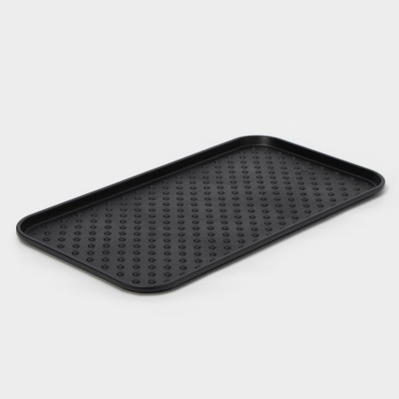Shoe tray, 70 × 37 cm, black color