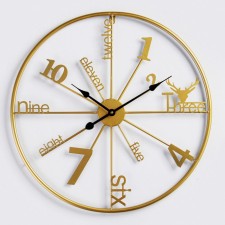 Wall clock, series: loft, 
