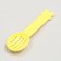 Tuannel toilet with a spatula for rodents "Pigzon", 14.5 x 7 x 7 cm, yellow
