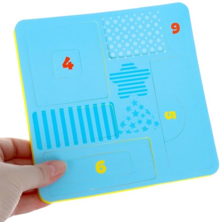 Children's developing game "Little Builder", EVA + cards, Kroshka Me-14