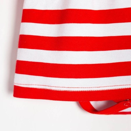 Body dress Brock I am a “bow”, height 74-80 cm, red/white color-8
