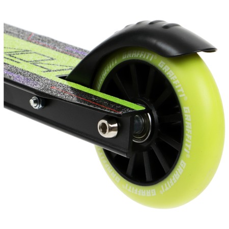 Graffiti Turn 23 tricks scooter, Pu Pu 100 mm, 85a, black color-3