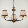 Chandelier 2428/3 E27 40W Black-Bronze 59.5x59.5x28 cm Bayerlux