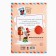 New Year. Notepad with tasks for the fun company "New Year's Post. Snowman with a bear "
