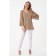 Female jumper, size 44, beige color