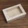 The box is folding, the lid is, with the window "Merry Christmas" 30 x 20 x 9 cm
