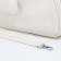 Lurch bag with lightning, external pocket, long belt, white color