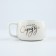 Tea couple ceramic “Listen to your heart”, 300 ml, white color