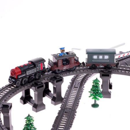 Retro railway, works from batteries-2