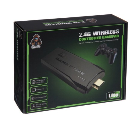 Game console Game-5, 8/16/32 Bits, 4K HD, 32 GB, HDMI, Microsd, 2 joysticks, black-9