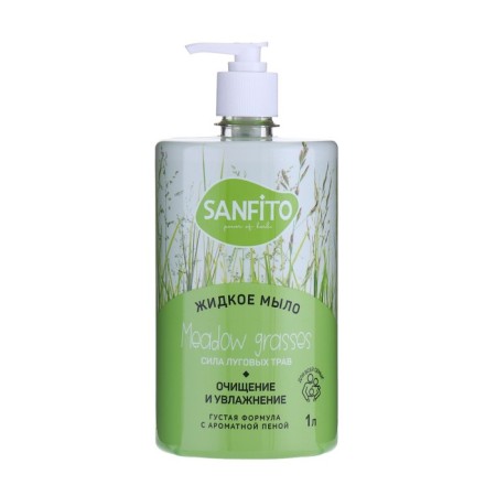 Liquid soap Energy, Sanfito force of meadow herbs, 1000 ml
