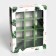 New Year. Box for 12 sweets "Christmas tree branches", 19 x 15 x 3.6 cm, confectionery packaging