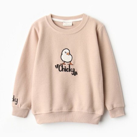 Svitshot children's, beige color, height 104 cm