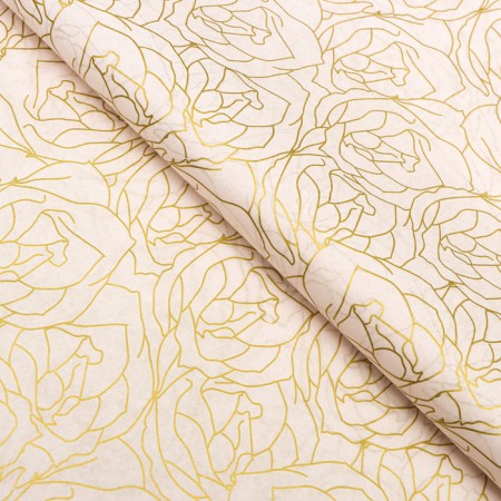 Paper Pacific, "Flowers", 50 cm x 70 cm 17 grams, pink