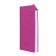 Lotted diary, 120x200 mm 128 sheets, leatherette, gray block 70 g/m2, lies, a refrain with a colored button, lilac