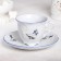 Coffee couple "Rococo. Geese ": a cup 100 ml, a saucer d = 12.5 cm