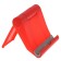 Luazon phone stand, folding, adjustable height, red