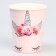 A one -time paper glass "Mordochka unicorn", 250ml., Set of 6 pcs.