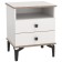 Liberty bedside table 51.17, 480 × 429 × 590 mm, support h = 150 mm, white / oak canyon