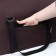Flip-frequency bag, size m, 43 x 27 x 30 cm, brown