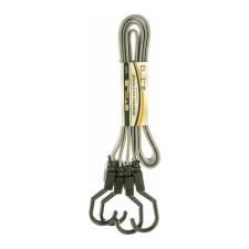 Gum for mounting baggage Stels, 1 m, plastic hooks, set 2 pcs 54402