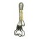 Gum for mounting baggage Stels, 1 m, plastic hooks, set 2 pcs 54402