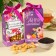 Gift set “Live Dream”, black tea with taste of forest berries 50 g, peanuts in chocolate glaze 100 g.