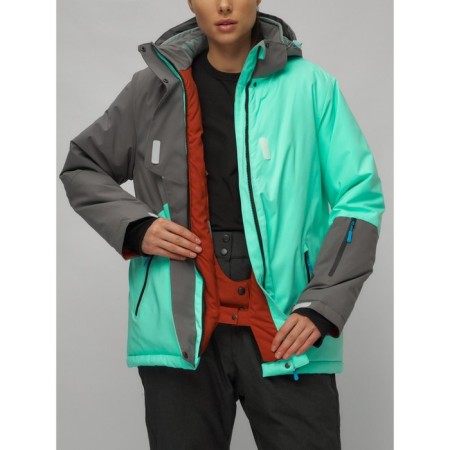 Ski suit, size 58, turquoise color-5
