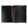 Folder-carte, A4, 6 departments, 700 μm, Erichkrause "Matt Accent", on the elastic band, embossing "sand", black, mix