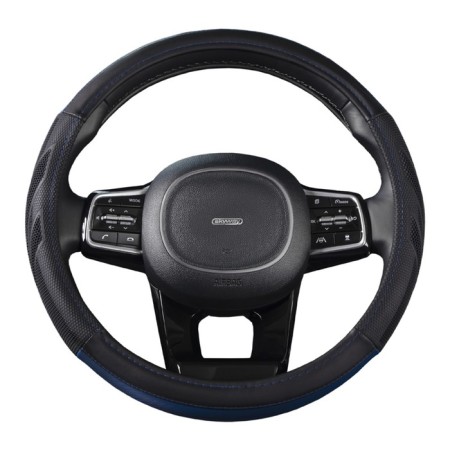 SkyWay Racer-3 m, black and blue eco-leather, S01102422-9